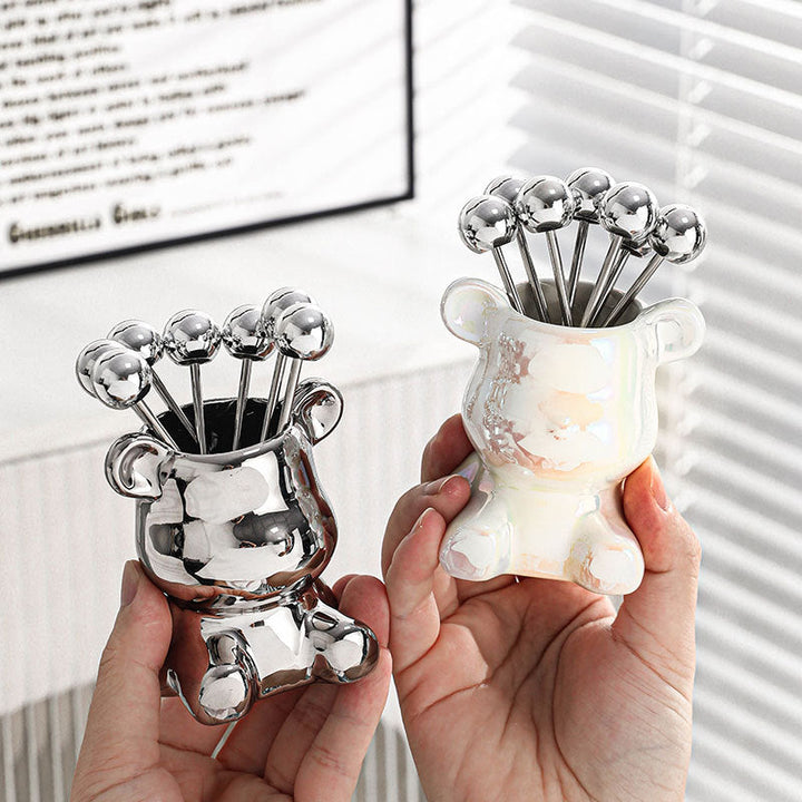 Nordic Tiny Bear Food Fruit Holder | Skanto