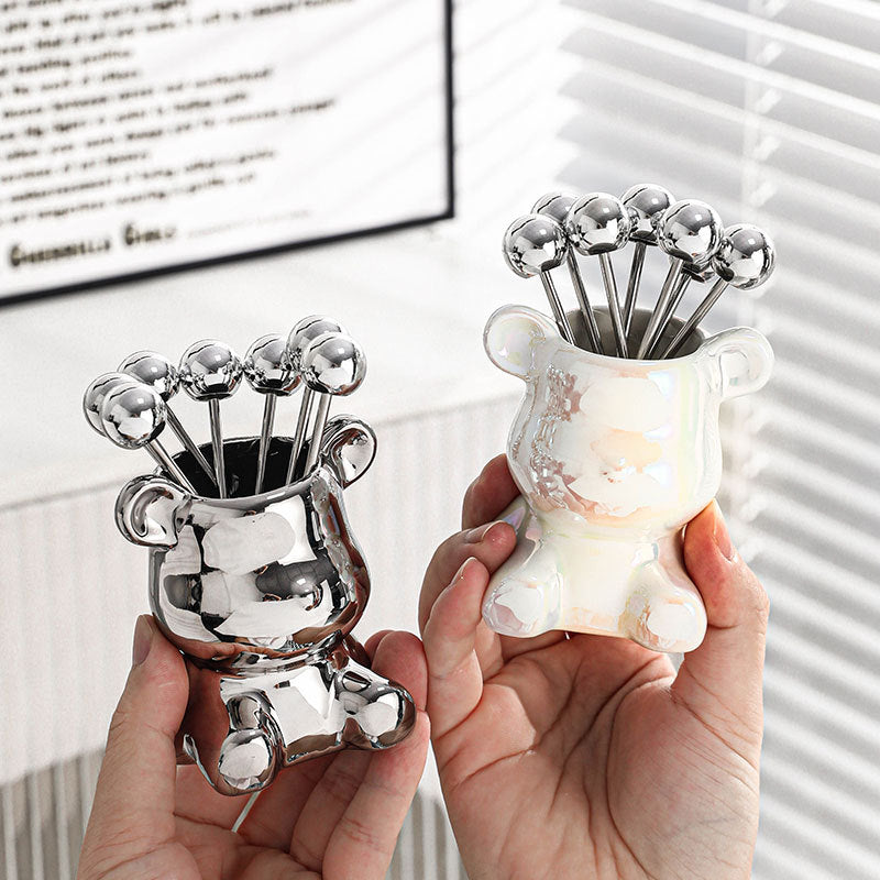 Nordic Tiny Bear Food Fruit Holder | Skanto