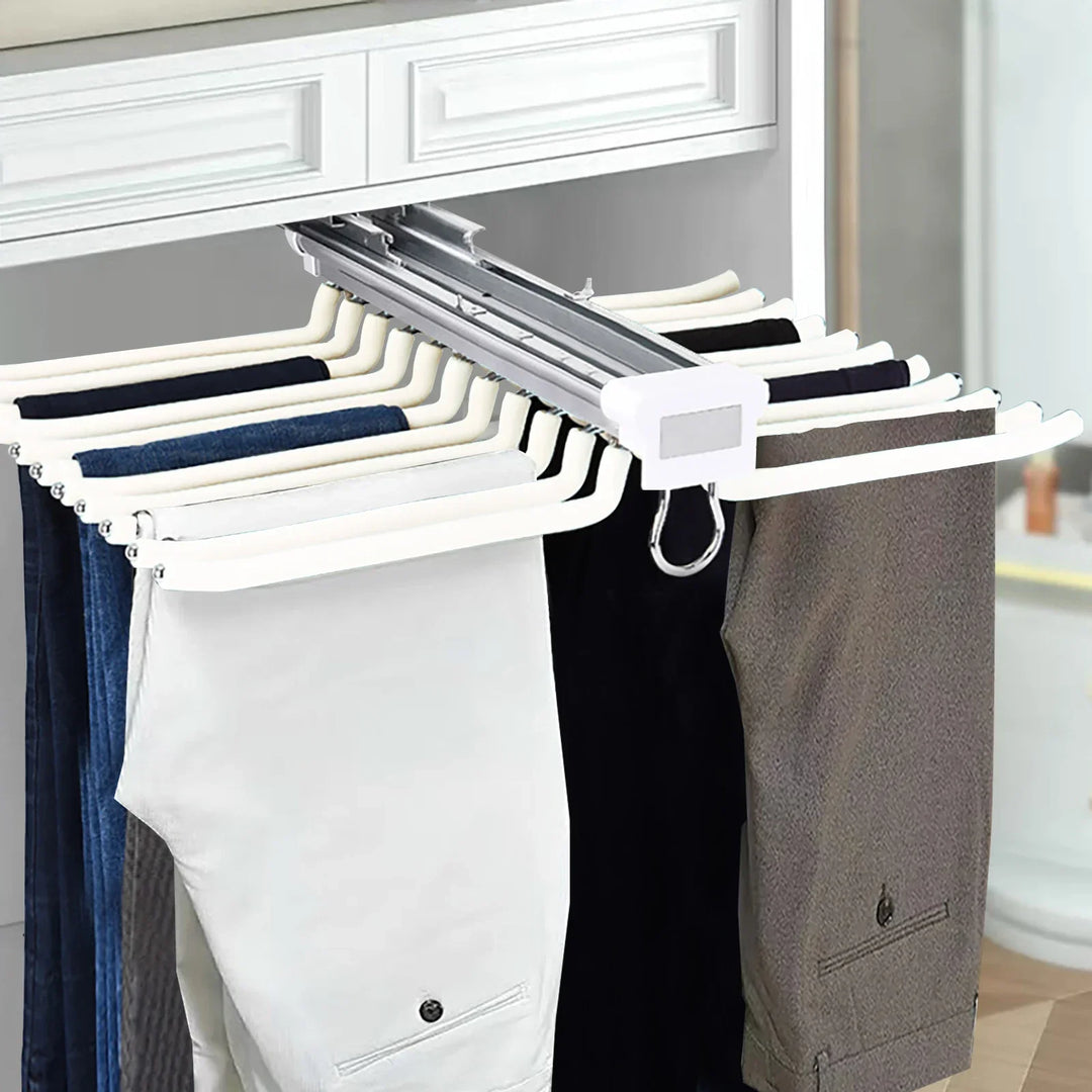 Smart Slide-Out Rail Cloth Organizer | Skanto