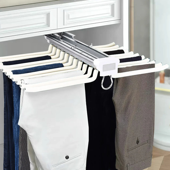 Smart Slide-Out Rail Cloth Organizer | Skanto