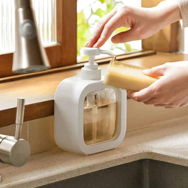 SkandiPure Såpedispenser – Minimalistisk Nordisk Design for Moderne Roma
