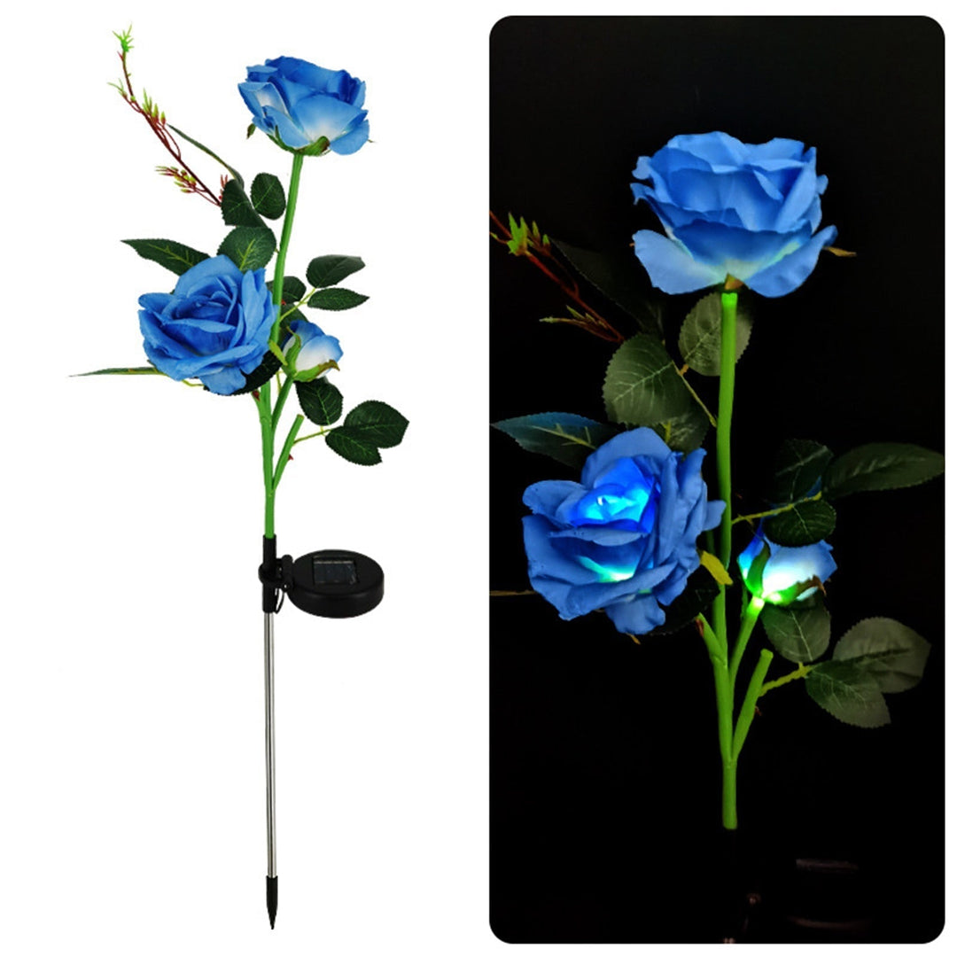 LED Solcelle Rose Dekorativ Lys | Skanto