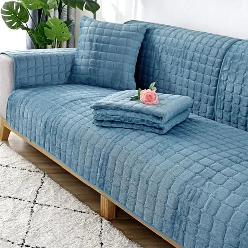 Skanto | VelvetCozy - Plush velvet anti-slip sofa cover for added elegance and comfort