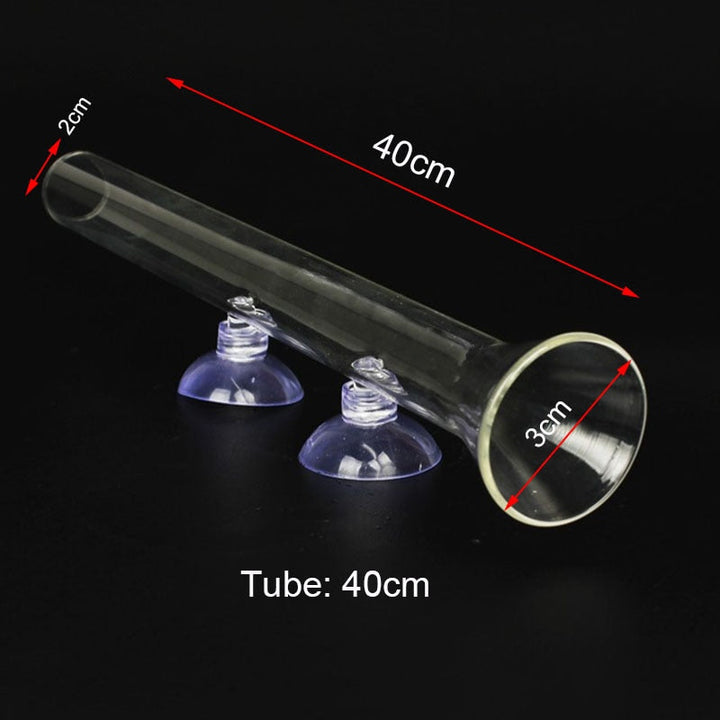 Skanto | Transparent Akvarium Glass Tube Fisk Materiell