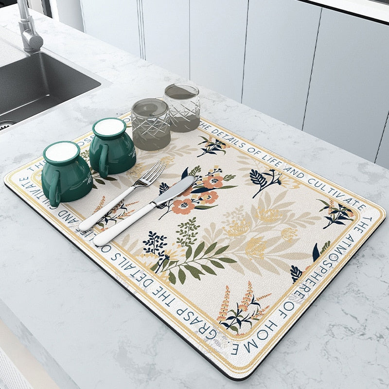 AbsorpTowel Mat - Antiskli, Ultra-absorberende og Stilig Skanto