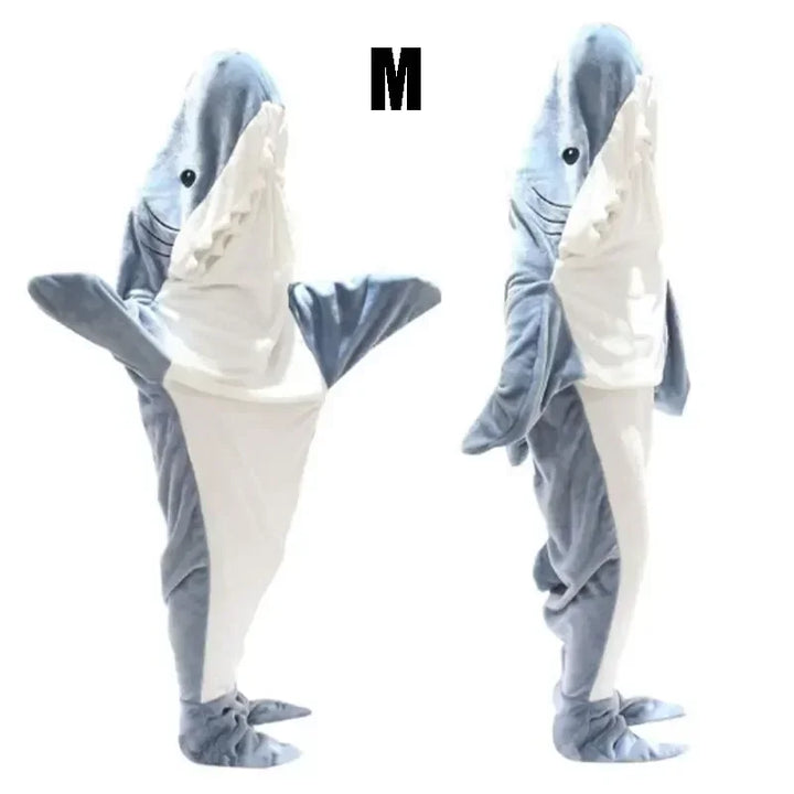 Snuggly Shark Koselig Hettegenser Epleteppe | Skanto
