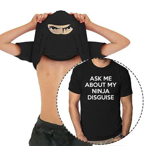 Skanto | Ninja Forkledning Flip T-skjorte