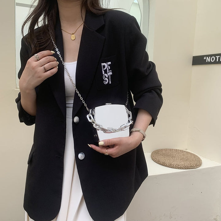 Skanto | Klassisk Chic Mini Motetrend Håndveske