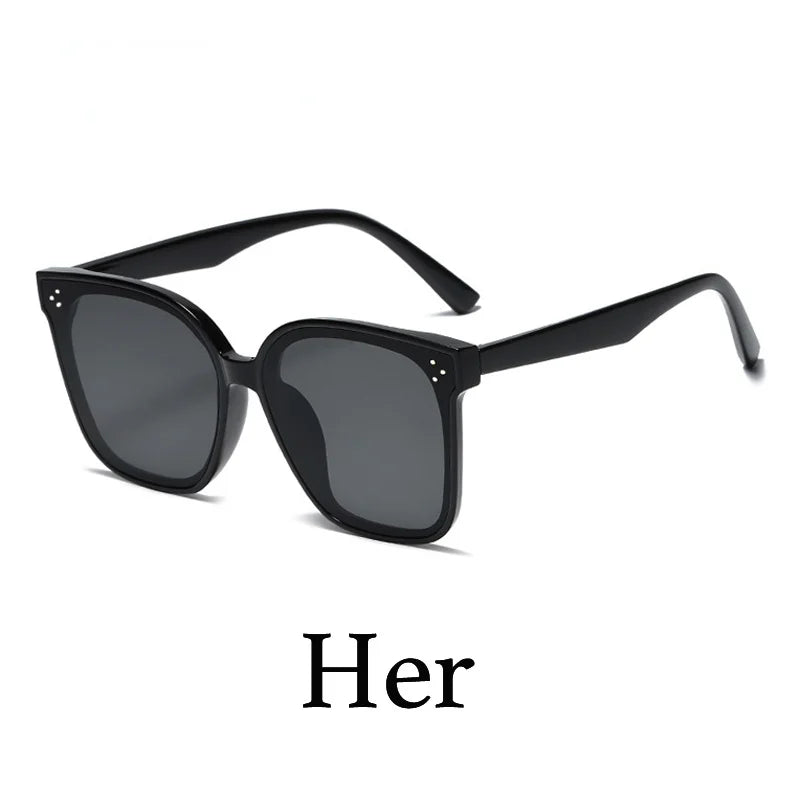 Norvo | Unisex solbriller UV400 Enkel design dekorativt tilbehør for bilkjøring