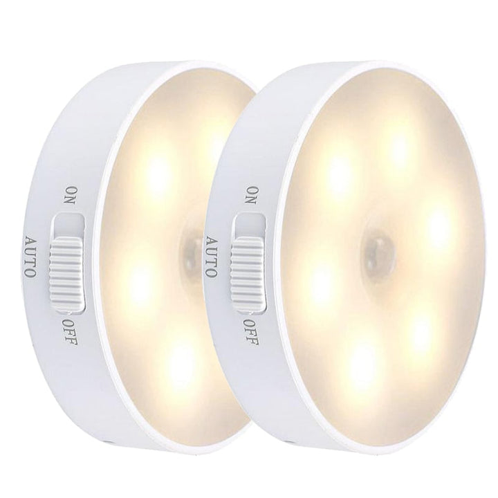Skanto | Klistrete LED Bevegelsessensor Mini Nattlampe