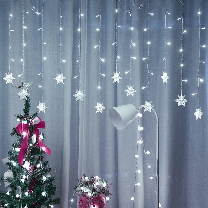 Skanto | LED Fe Fairy Snøfnugg Lys