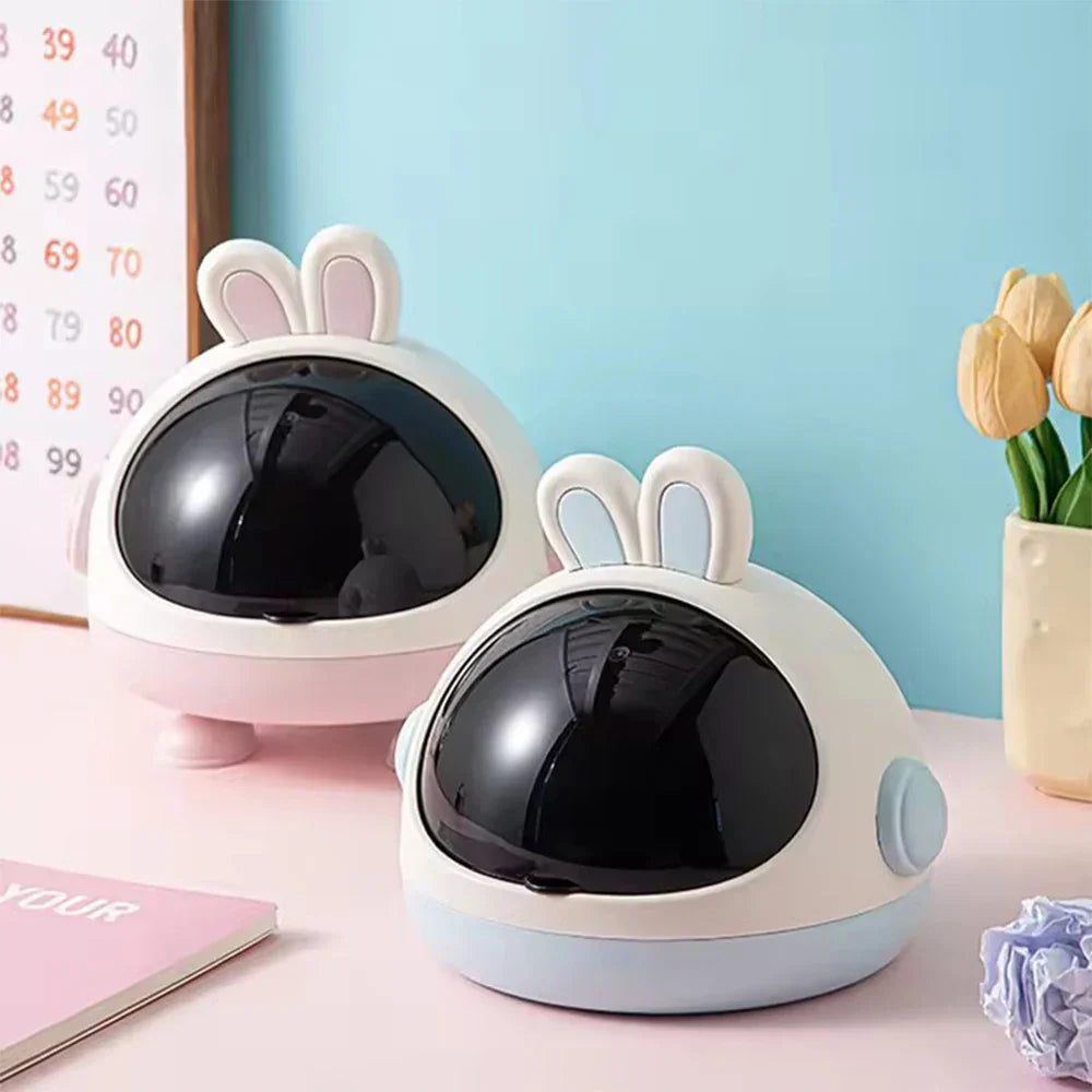 Skanto | Mini Rabbit Desktop Lagringssøppelkurv