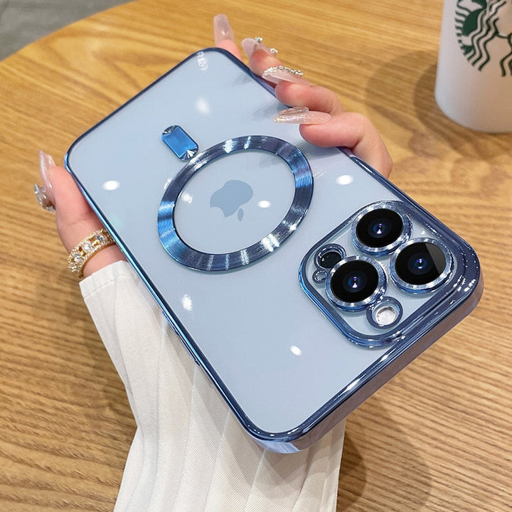 Skanto | Sky Klar Gjennomsiktig Silikon iPhone Deksel