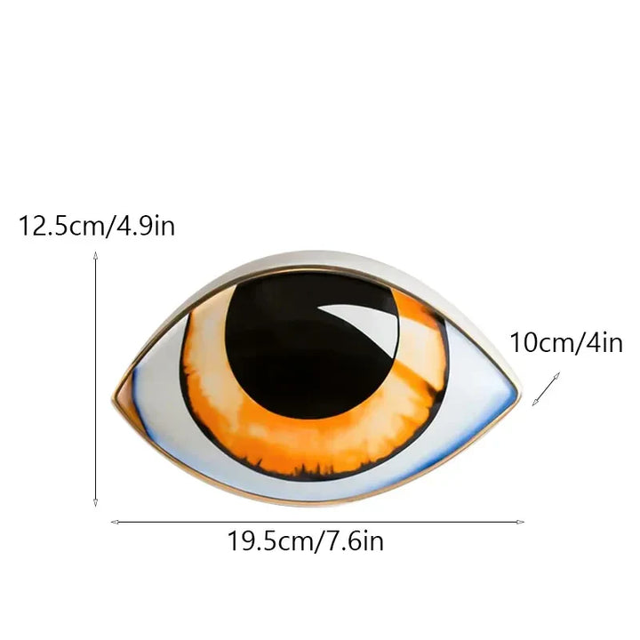 Skanto | Mystic Eye Skulptur Keramisk Hjem Dekor
