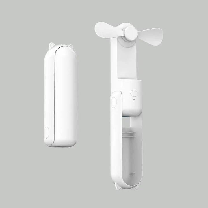 Ny håndholdt bærbar mini vifte - Kreativ, tre-hastighets justerbar, ensfarget, USB-oppladbar liten vifte | Skanto