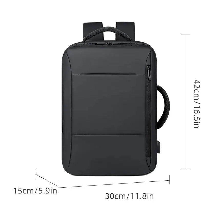 Simple Life USB-ladbart forretningsryggsekk | Skanto
