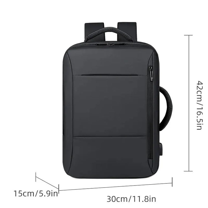 Simple Life USB-ladbart forretningsryggsekk | Skanto