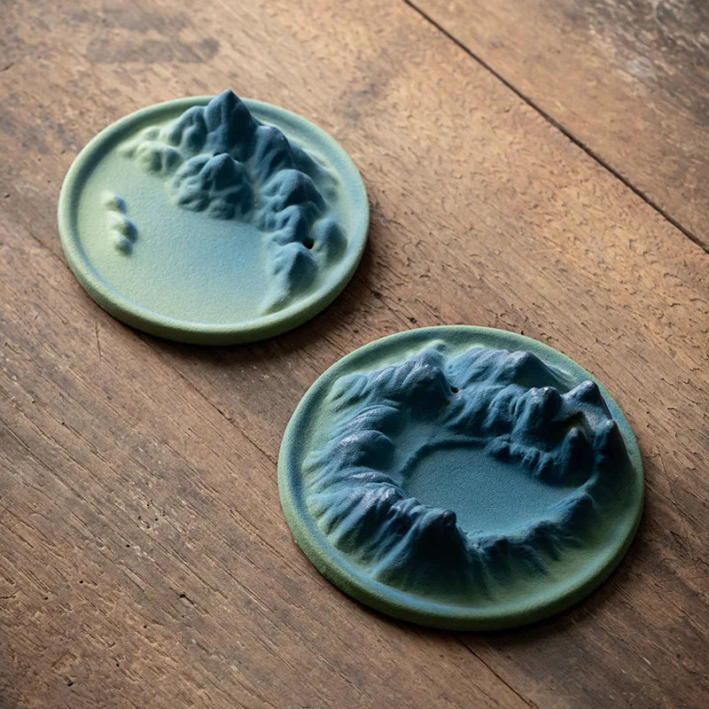 Mistic Mountain Keramisk Foss Vann Røkelsebrenner | Skanto