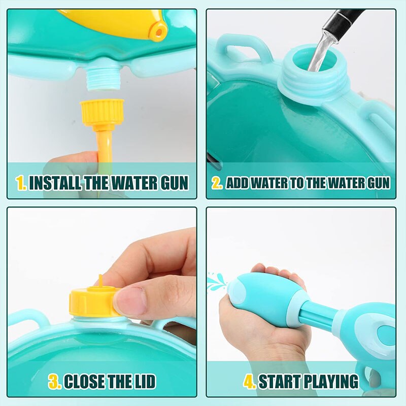 Skanto | Sun Fun Aqua Ranger Ryggsekk Barn Vannpistol