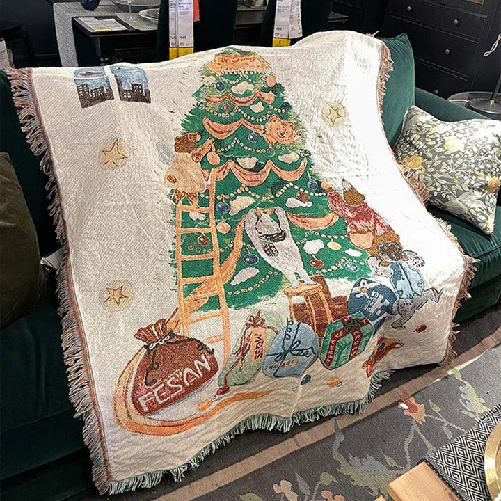 Skanto | Juleteppe Nøtteknekkeren og Stjerner Design
