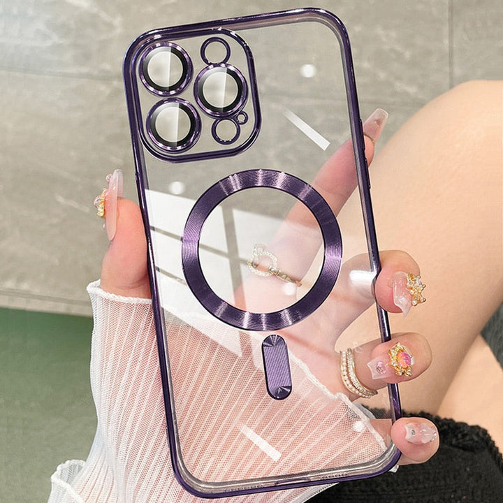 Skanto | Sky Klar Gjennomsiktig Silikon iPhone Deksel