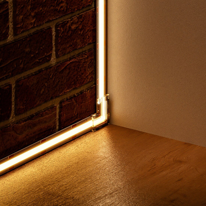 Skanto | L Formet Transparent LED Strip Koble