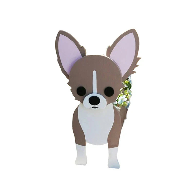 Skanto | Blomsterpotte - Pawsome - Hund Plantebeholder - Ulike Raser