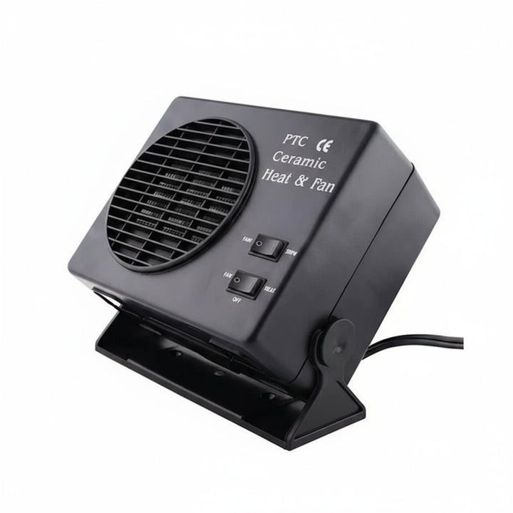 12V Keramischer Autoheizlüfter | 150W-300W | Tragbarer Scheibenenteiser mit automatischem Thermostat