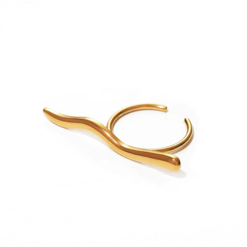 Skanto | Distinkt Bar Ripple Ring