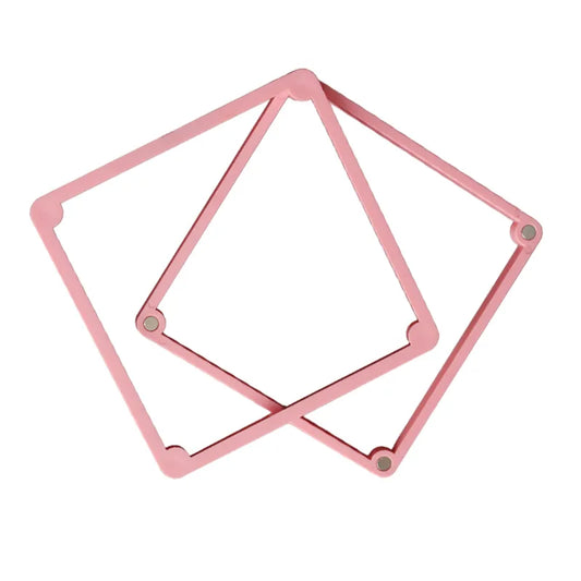 Norvo | Magnetisk kake-malholder - Perfekt for fondant, glasur og kakedekorasjon - Malfeste-ramme og silkscreen-holder-tilbehør
