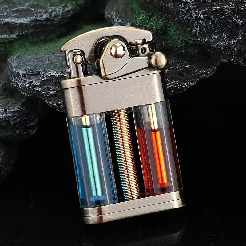 Multi-Fuel Gjennomsiktig Væske Kerosin Lighter | Skanto