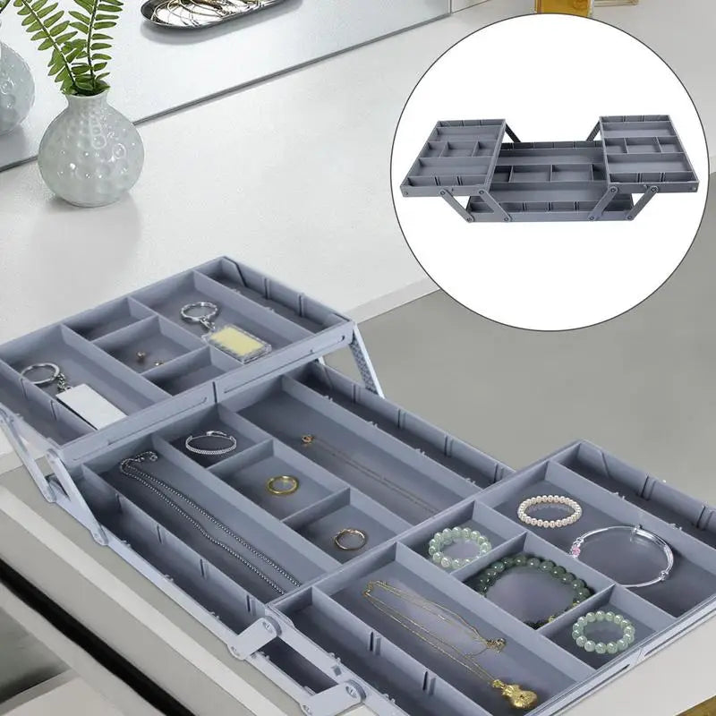 Skanto | Multi Level Sammenleggbart Organizer Skuff