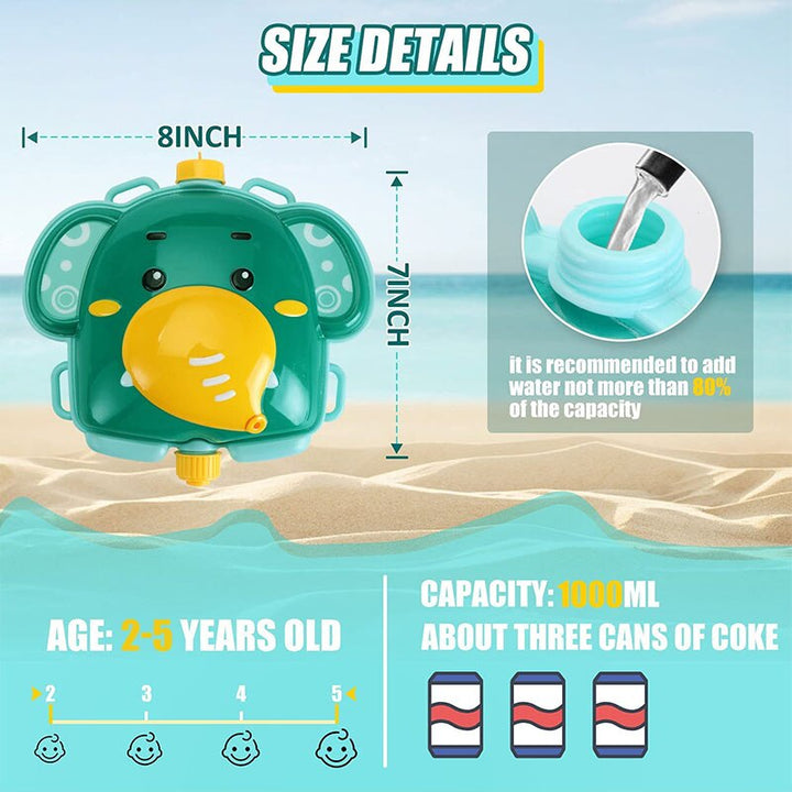Skanto | Sun Fun Aqua Ranger Ryggsekk Barn Vannpistol