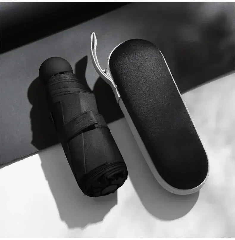 Mini solskjerm regnvær beskyttelse minimal paraply | Skanto