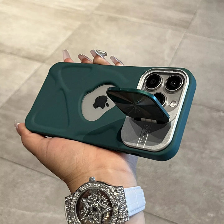 Skanto | Magsafe Silikon Linse Flip iPhone Etui