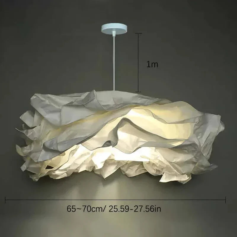Skanto | Ull-lignende Papir Lampskjerm opptil 70 cm bred