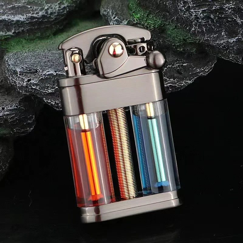 Multi-Fuel Gjennomsiktig Væske Kerosin Lighter | Skanto