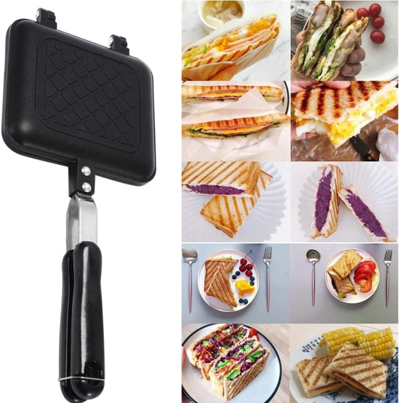 Norvo | Dobbeltsidig Non-Stick Sandwich Maker Panne