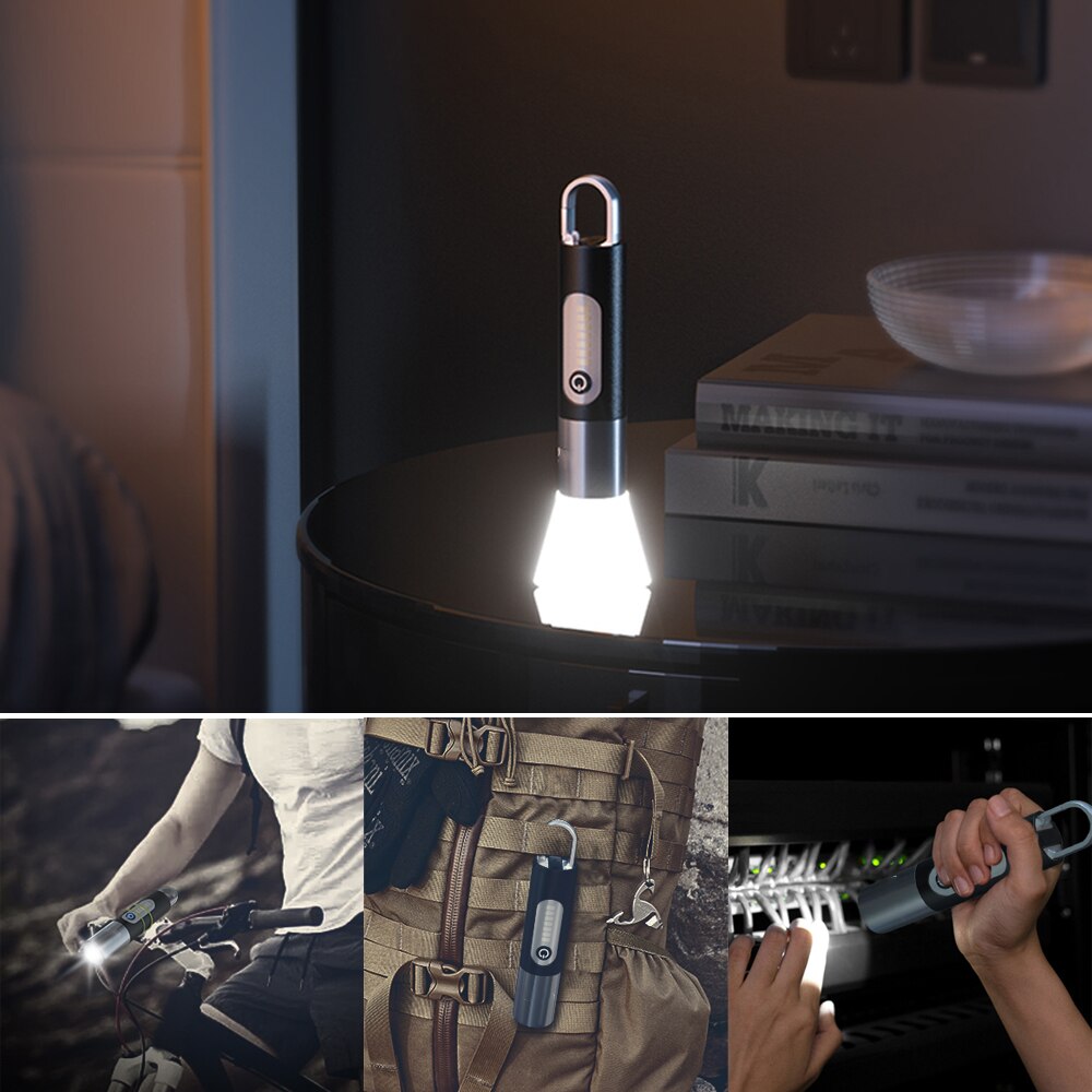 Zoom Ultra-Bright Pocket Led Utendørs Lommelykt | Skanto