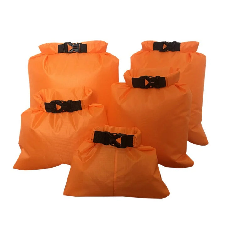 Skanto | Sealon Dry Bag Set | Vanntett og sandbestandig 5-delt sett for reise og utendørs eventyr