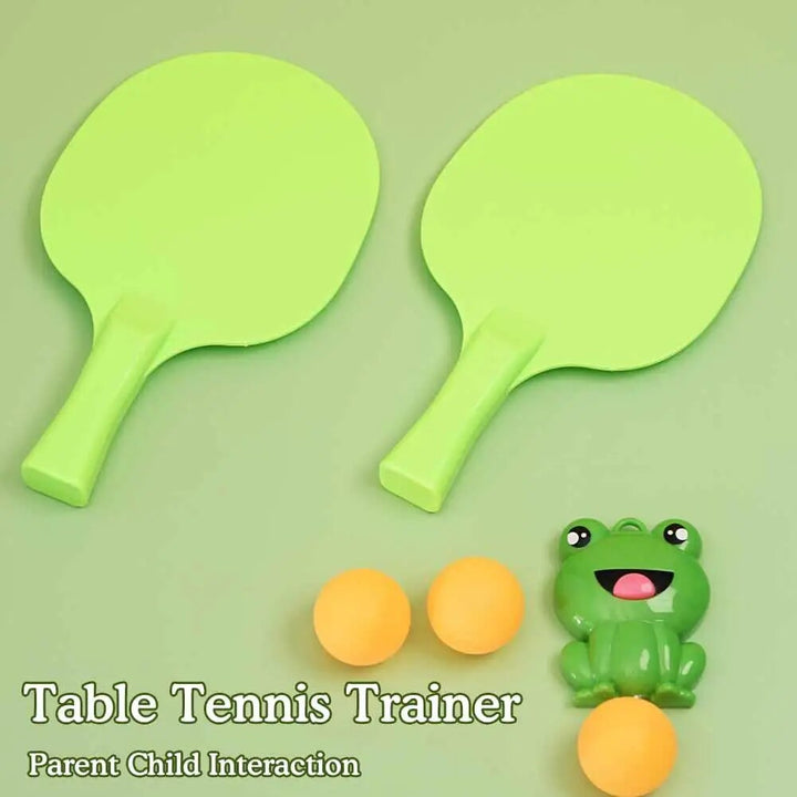 Skanto | Froggy Paddle Play Innendørs Bordtennis Trener Sett