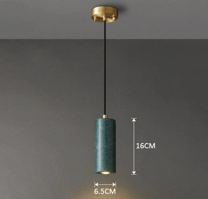 Skanto | Minimalistisk Marmor LED Pendellampe