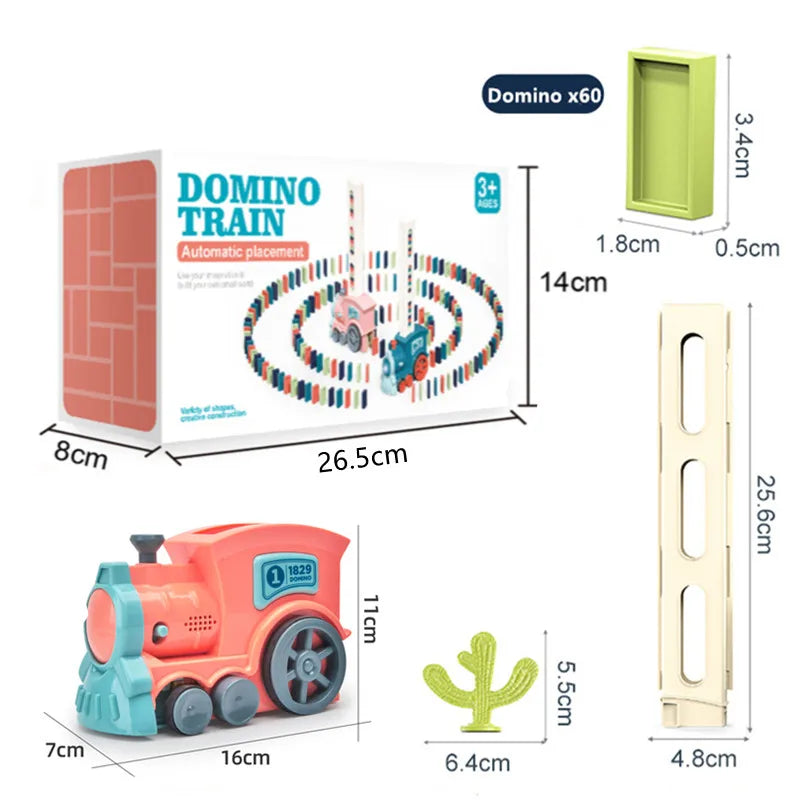 Skanto | Barn Automatisk Legging Domino Tog
