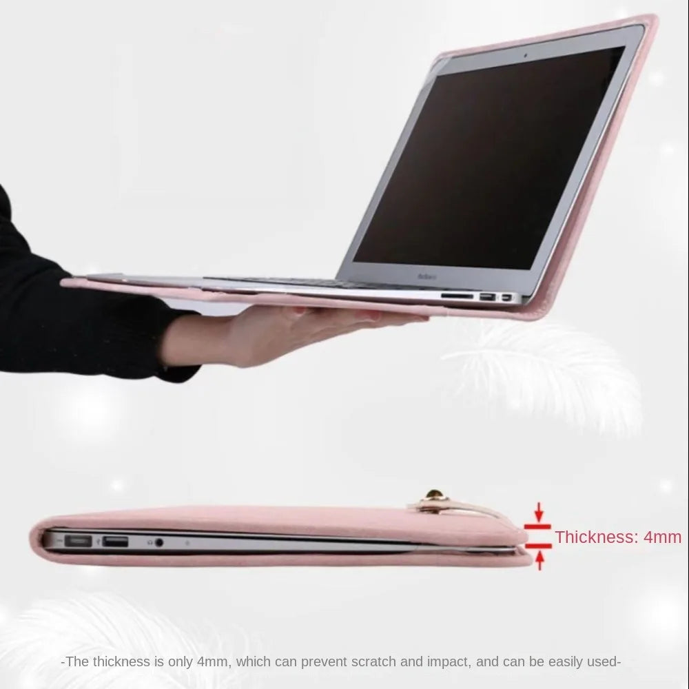 Skanto | Beskyttende Kreativ Rosa Laptop Bag Etui