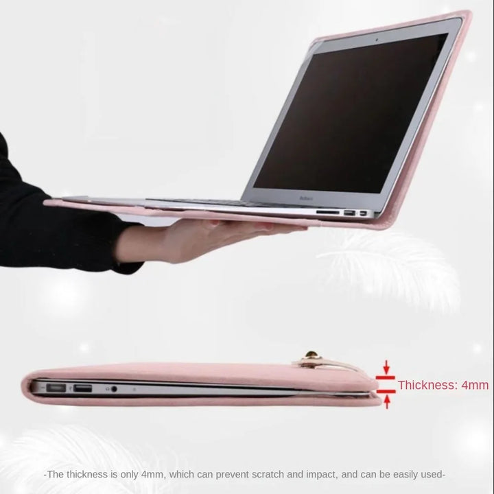 Skanto | Beskyttende Kreativ Rosa Laptop Bag Etui