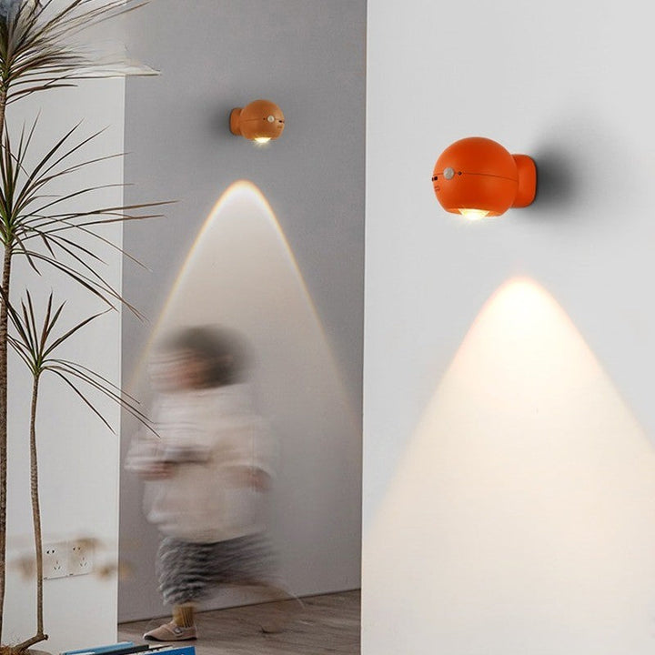 Skanto | Eye Project Bevegelsessensor Oppladbar Vegglampe
