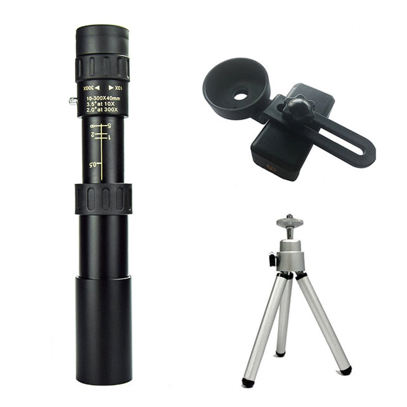 10–300X zoomteleskop