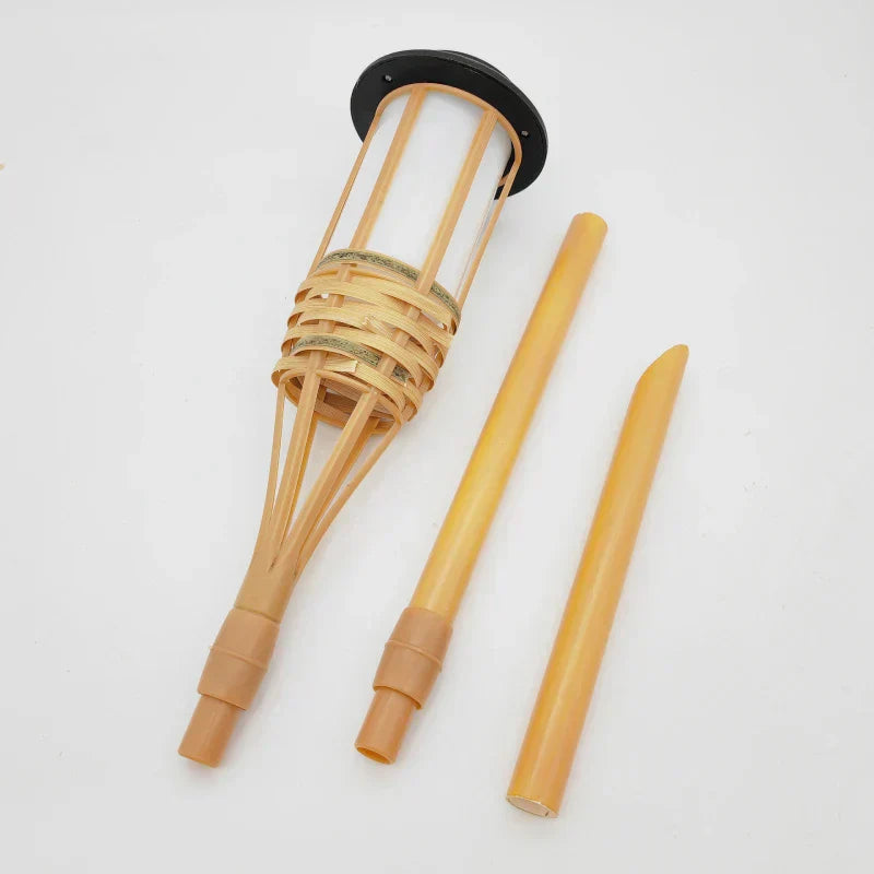 Norvo | Sollykt 5-delt sett | Flammeeffekt LED hagebelysning | Solcelledrevet | Dekorativt lys for utendørs