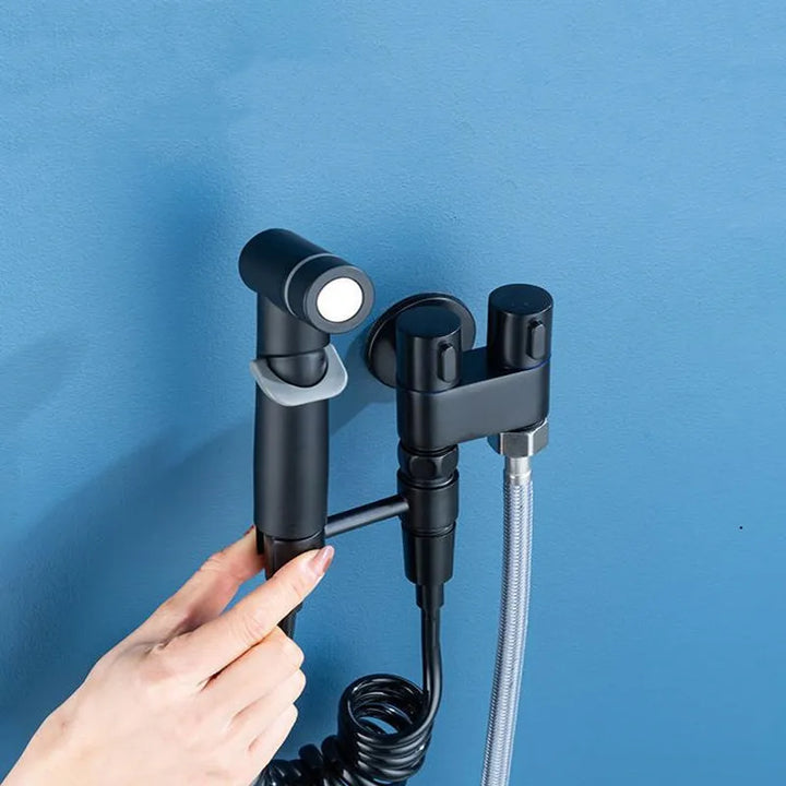 AquaSmart Bidet Companion – Luksuriøst Hygiene Sett for Veggmontert Skanto