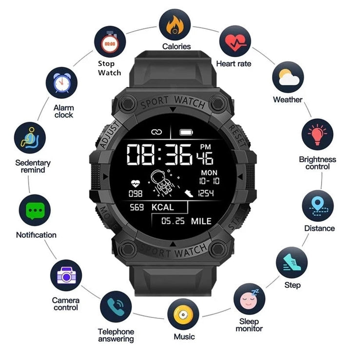 Skanto | Helse Monitor Bluetooth Smart Klokke